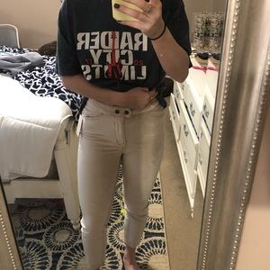 Free people champagne velvet pant